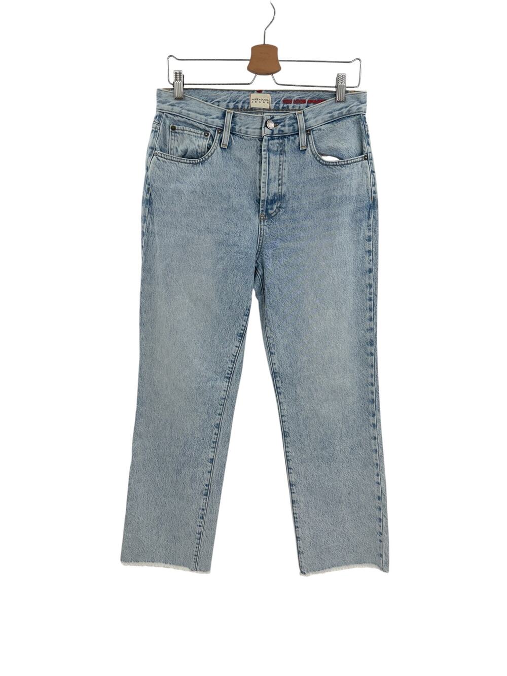 Alice + Olivia Amazing High Rise Boyfriend Jeans Honey Honey Wash Size 29